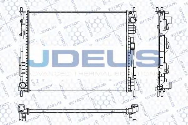 Радиатор, охлаждение двигателя JDEUS RA0230890