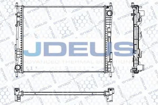 Радиатор, охлаждение двигателя JDEUS RA0230900