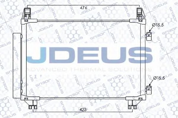 Конденсатор, кондиционер JDEUS 728M63