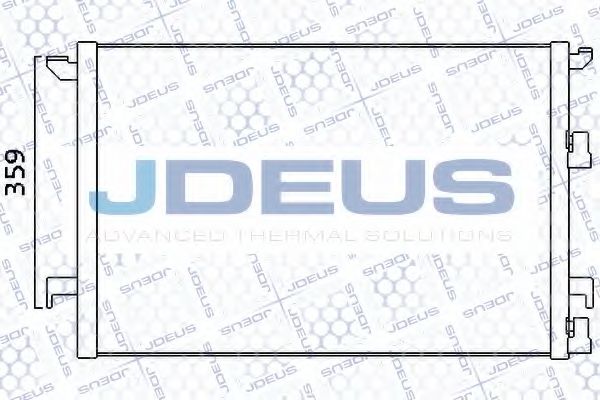 Конденсатор, кондиционер JDEUS 724M09