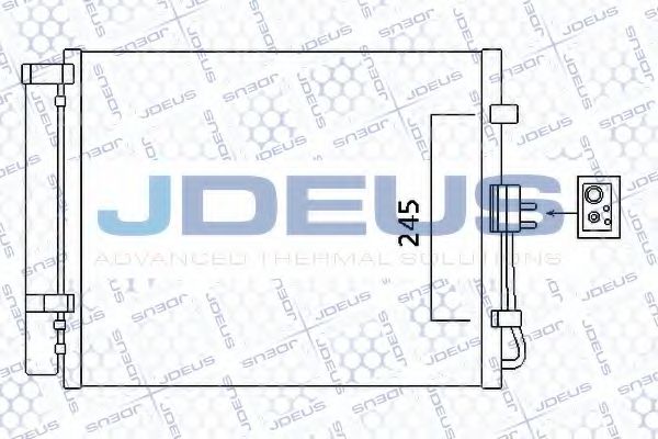 Конденсатор, кондиционер JDEUS 765M15