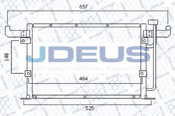 Конденсатор, кондиционер JDEUS 705M21