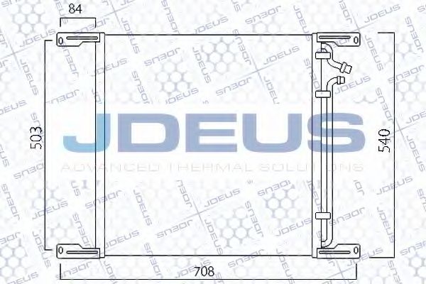 Конденсатор, кондиционер JDEUS 708M02