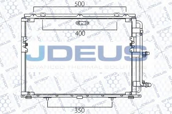 Конденсатор, кондиционер JDEUS 717M48