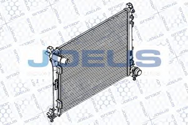 Радиатор, охлаждение двигателя JDEUS RA0111350