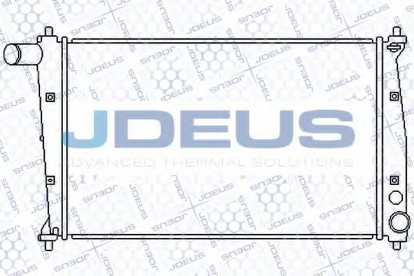 Радиатор, охлаждение двигателя JDEUS 099M98