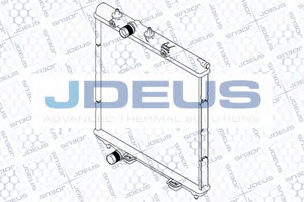 Радиатор, охлаждение двигателя JDEUS RA0210450