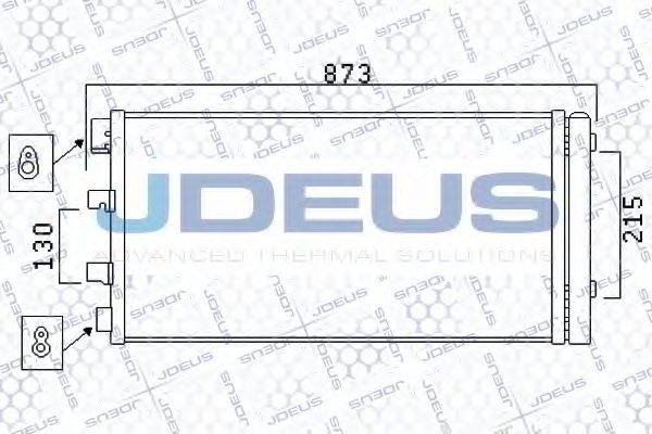 Конденсатор, кондиционер JDEUS 723M33