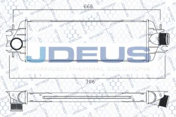 Интеркулер JDEUS 823M27A