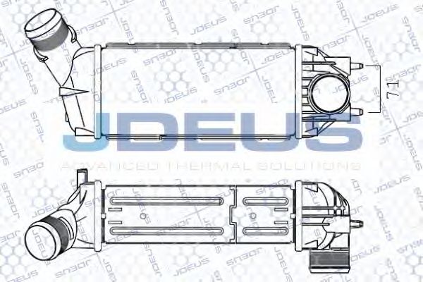 Интеркулер JDEUS 821M09A