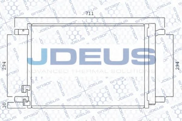 Конденсатор, кондиционер JDEUS 701M26