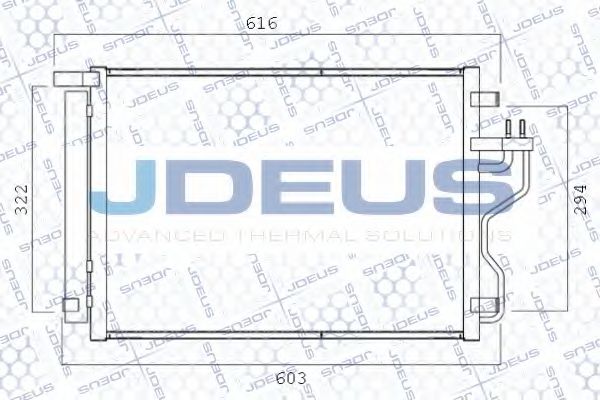 Конденсатор, кондиционер JDEUS 754M46