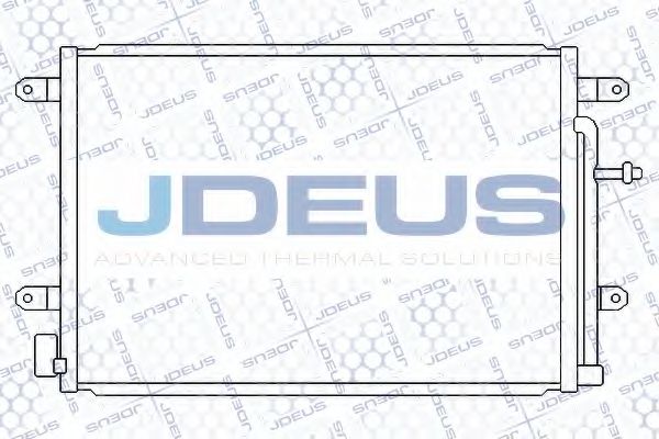 Конденсатор, кондиционер JDEUS RA7010140