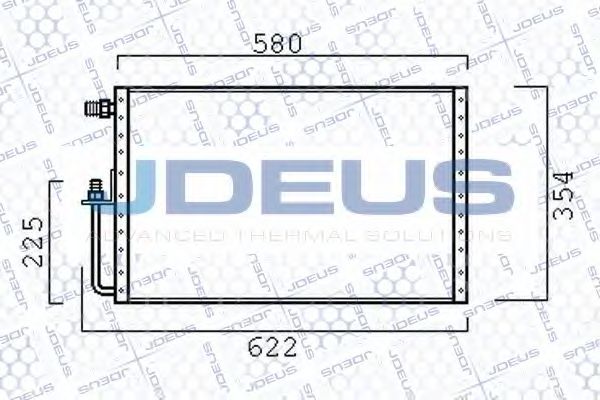 Конденсатор, кондиционер JDEUS 799M01
