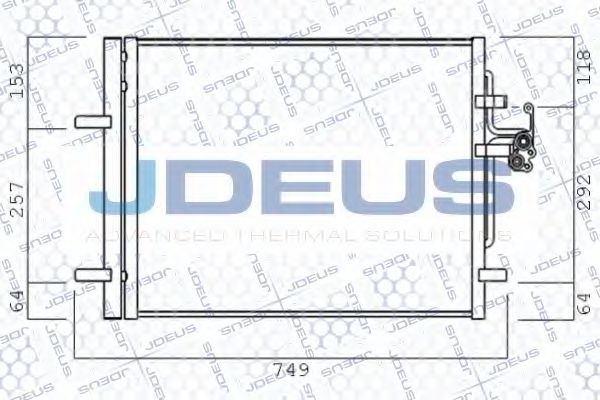 Конденсатор, кондиционер JDEUS 731M19