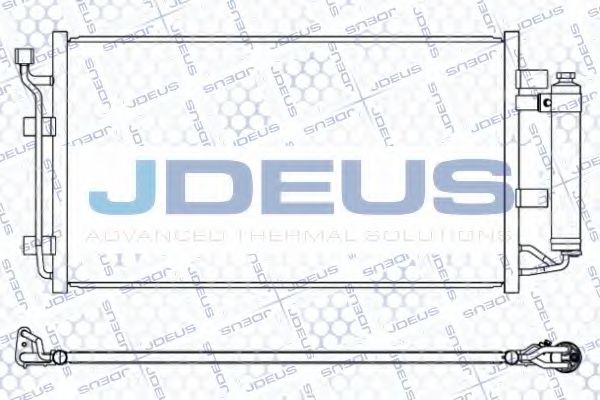 Конденсатор, кондиционер JDEUS 719M72