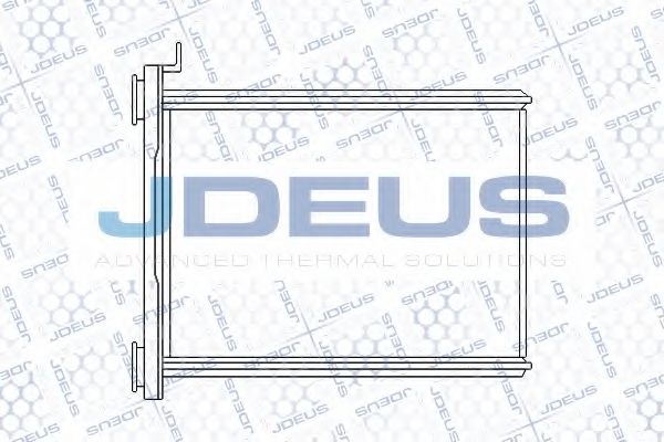 Теплообменник, отопление салона JDEUS 223M63