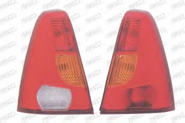 Задний фонарь PRASCO DA3204153