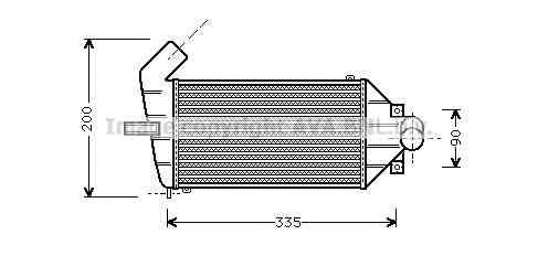 Интеркулер PRASCO OL4262