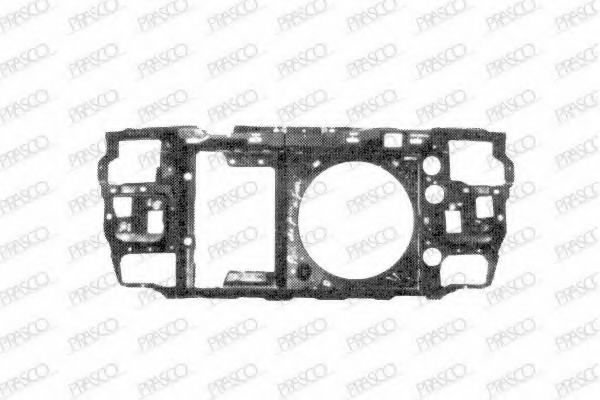 Облицовка передка PRASCO VW0163210