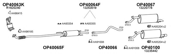 Система выпуска ОГ VENEPORTE 770161