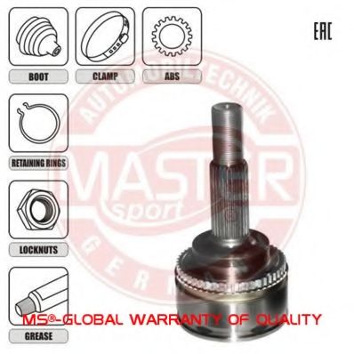 Шарнирный комплект, приводной вал MASTER-SPORT 303445-SET-MS