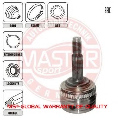 Шарнирный комплект, приводной вал MASTER-SPORT 303892-SET-MS
