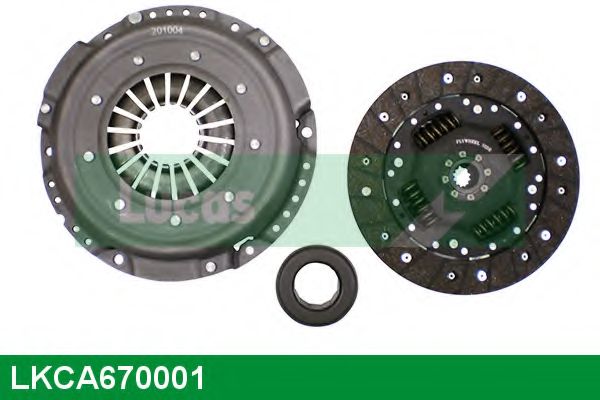 Комплект сцепления LUCAS ENGINE DRIVE LKCA670001