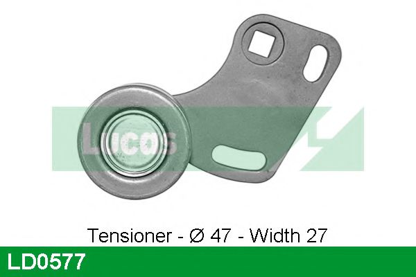 Натяжной ролик, ремень ГРМ LUCAS ENGINE DRIVE LD0577