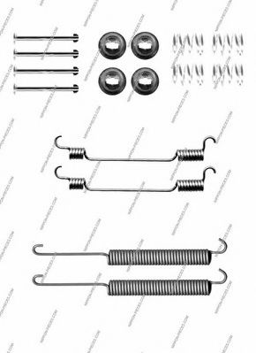 Комплектующие, тормозная колодка NPS N351N75