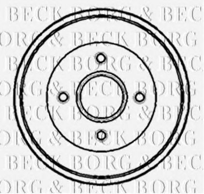 Тормозной барабан BORG & BECK BBR7079