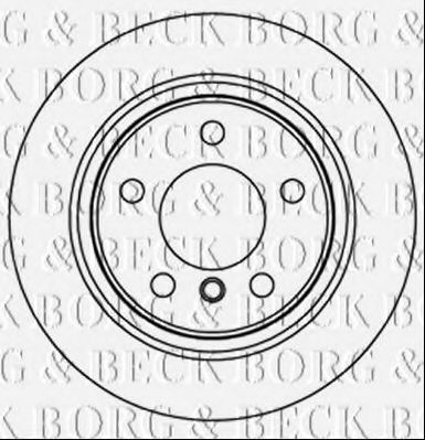 Тормозной диск BORG & BECK BBD5265