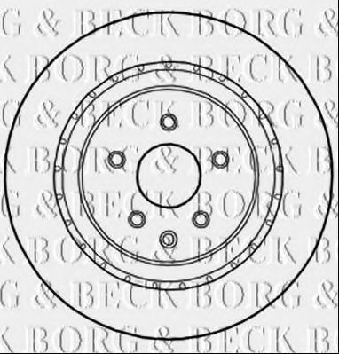 Тормозной диск BORG & BECK BBD5286