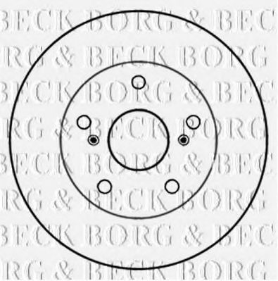 Тормозной диск BORG & BECK BBD5256
