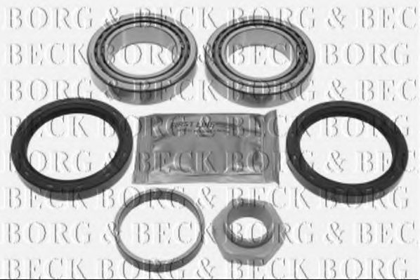 Комплект подшипника ступицы колеса BORG & BECK BWK1055