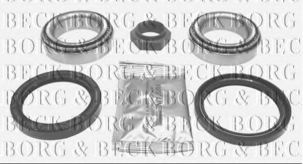 Комплект подшипника ступицы колеса BORG & BECK BWK1065