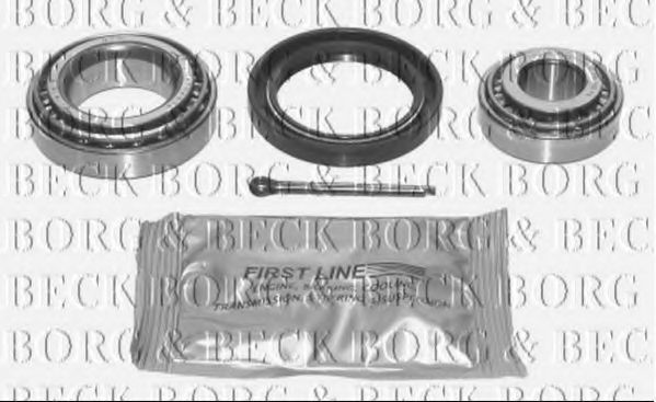 Комплект подшипника ступицы колеса BORG & BECK BWK143
