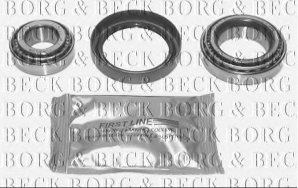 Комплект подшипника ступицы колеса BORG & BECK BWK571