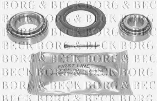Комплект подшипника ступицы колеса BORG & BECK BWK777