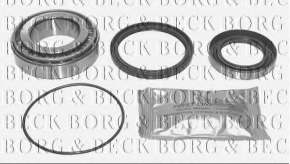 Комплект подшипника ступицы колеса BORG & BECK BWK605