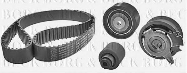 Комплект ремня ГРМ BORG & BECK BTK1010