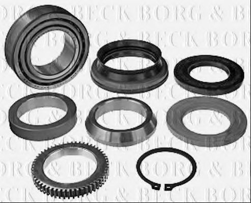 Комплект подшипника ступицы колеса BORG & BECK BWK1294