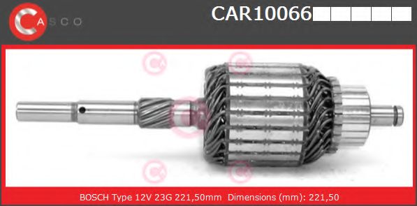 Якорь, стартер CASCO CAR10066PS