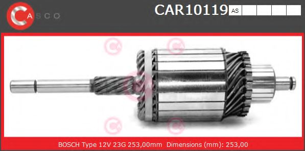 Якорь, стартер CASCO CAR10119AS