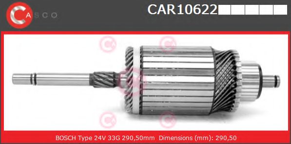 Якорь, стартер CASCO CAR10622PS