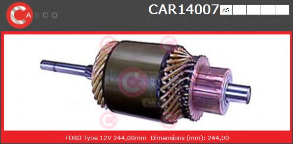 Якорь, стартер CASCO CAR14007AS