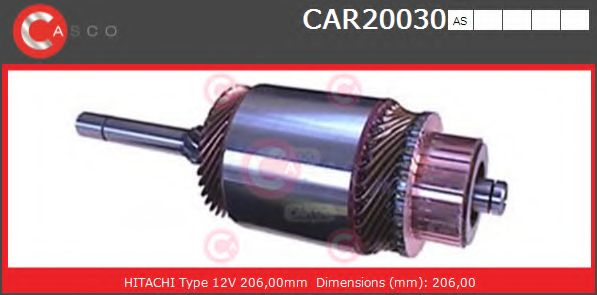Якорь, стартер CASCO CAR20030AS