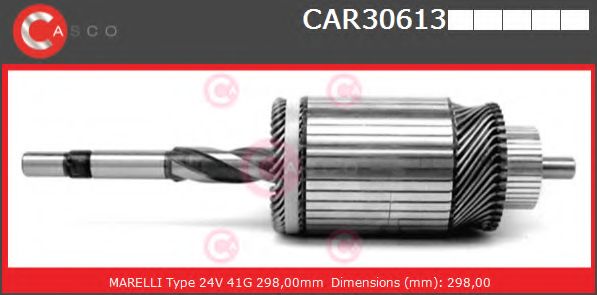 Якорь, стартер CASCO CAR30613PS