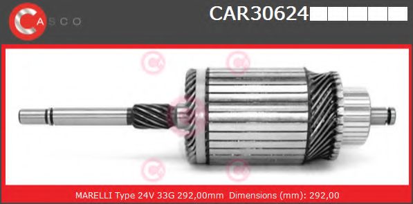 Якорь, стартер CASCO CAR30624PS