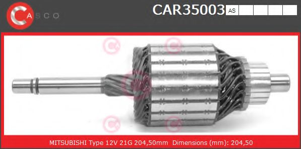 Якорь, стартер CASCO CAR35003AS